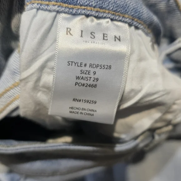 Risen Jeans EUC Beige Cargo Pants Waist 32 Iseam 28 - Picture 4 of 5